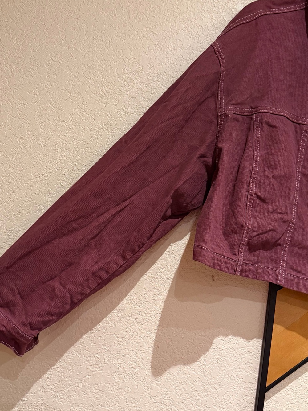 Cropped button-front jacket by Fashion - Picture 5 of 5
